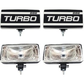 Resim Turbo 008 Oto Sis Farı Beyaz Camlı 2 Adet 