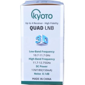 Resim Kyoto 4'lü Dört Çıkışlı Lnb 