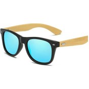 Resim Dıxsg Retro Bambu Uv400 Güneş Gözlüğü Unisex Bisiklet Spor Yuvarlak Moda Gözlükbejyellow51 Gri 