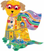 Resim Floss & Rock 40 Parça Köpek Şekilli Yap-Boz Pets YENİ 