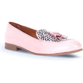 Resim Bueno Shoes Gül Kurusu Deri Kadın Loafer 01ws8600 