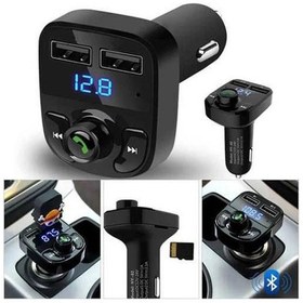 Resim Bluetooth Fm Transmitter Car X8 Lisinya 