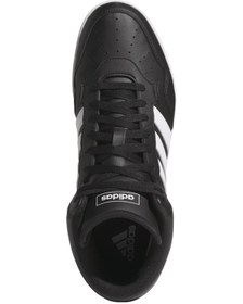 Resim Adidas Hoops 4.0 Mıd Unısex Spor Ayakkabı - Jq9994 Siyah - Beyaz 
