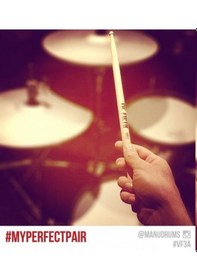 Resim Vic Firth 3a American Classic 3a Baget Kalın Ve Kısa - Güçlü Atak - Ahşap Uç 