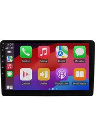 Resim Universal Tekdin Android Multimedya Sistemi 4gb Ram, 64gb Hafıza, Bluetooth, Carplay & Android Auto Kamera 9" 