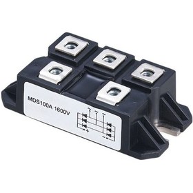 Resim Mds100-16 100a 1600v 3 Faz Köprü Diyot - C-tip 
