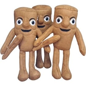 Resim Tung Tung Sahur Peluş Oyuncak 35 Cm 1 Adet Sevimli Ve Yumuşacık Peluş Karakter Kahve 