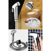 Resim Paoss Taharetmatik Spiralli Taharet El Duşu Debi Ayarlı El Tuvalet Sprey 