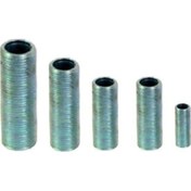 Resim G1/8 1-10 Cm Boylarında Tam Dişli Ve Somunlu Duy Nipeli, 10 Adet 