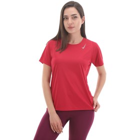 Resim Nike Dri-Fıt Race Kadın T-Shirt Pembe 