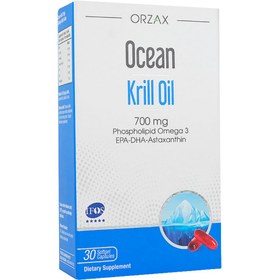 Resim ORZAX Ocean Krill Oil 30 Softjel Kapsül 