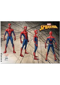 Resim Spiderman Resim Defteri 25 X 35 Cm. 15 Yaprak - Oturan Spiderman Diğer 