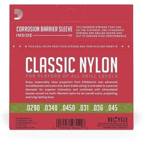 Resim AyrStore D'Addario EJ27N 1/2 Normal Tension Klasik Gitar Teli 