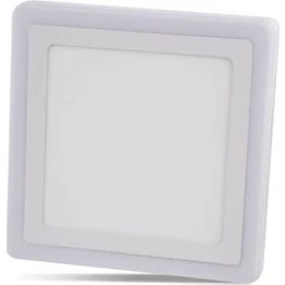 Resim Noas YL15 1800 R Sıva Üstü Kare 18+6W Fonksiyonlu LED Spot 6500K Beyaz+Mavi Renkli 