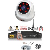 Resim Ids - 1 Kameralı 5 Mp Sony Lensli 1080P Full HD Güvenlik Kamerası Sistemi - Hard Disksiz 