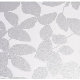 Resim Technosmart 45x100cm Yaprak Desenli Statik Cam Filmi Kaplama Mutfak Ofis Banyo Pencere 