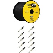 Resim Hepa Merz Connection Paket-15 Hoparlör Kablosu Jack Konnektör Paketi 