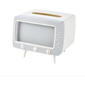 Resim Genel Markalar PRStoRe Retro Telefon Tutucu, Masaüstü Peçetelik Cep Telefonu Standı (Gri) StorePR 1063348 