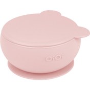 Resim OiOi Kapaklı Kase Pinky Pink 