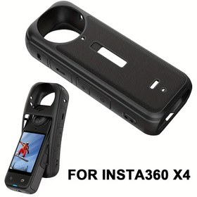 Resim Reayou Insta360 X4 Silikon Kılıf - Kaymaz, Çizilmeye Karşı Dirençli Spor Kamera Koruyucu Kılıf, Hassas Kesimlerle, Reayou 
