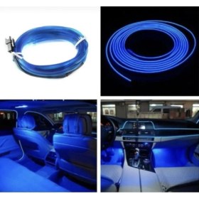Resim Point Araç Içi Aydınlatma Ip Neon LED Mavi 2 Metre 