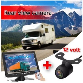 Resim 7 İnç Monitör Ve 1 Adet Kelebek Kamera Seti Kayıt Yapmaz 12 Volt 