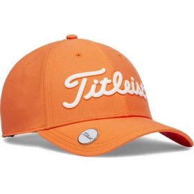 Resim Titleist Player Performance Ball Marker Golf Şapkası Turuncu/beyaz TH25APMN2-61 