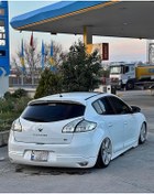 Resim Renault Megane 3 4 Kapı Bagaj Spoiler- Boyasız Fiberglass 