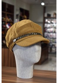 Resim Shopiolog Kadın Denizci Şapka Kışlık Kaşe 