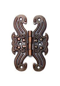 Resim Dekoratif Sac Kelebek Menteşe - Büyük, Antik, 1 Adet Siyah 