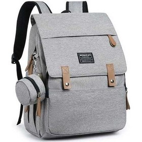 Resim Novahub Dino Anne Çantası Büyük Kapasiteli Su Geçirmez Bebek Bezi Çantası - Ultra Hafif Omuz Sırt Çantası Altın 