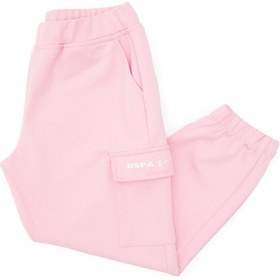 Resim U.S. Polo Assn. Kız Çocuk Pudra Cep Detaylı Jogger Eşofman Altı 50297283-VR042 