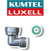 Resim KUMTEL Doğal gaz ocak dirseği 