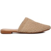 Resim Aspor Bej Kadın Ev Terliği Bej 