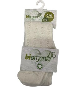 Resim Bibaby Organik Çorap Külotlu Lady Ekru-10758 Ekru 