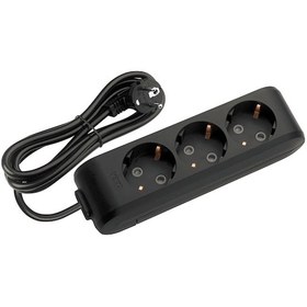 Resim Viko Multi-let 3'lü Grup Priz Topraklı Çocuk Korumalı 2 M Siyah - 90133302 