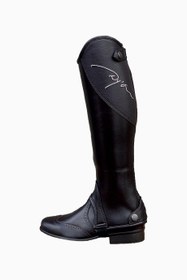 Resim Premium Binicilik Çocuk Kısa Chaps - Siyah / 10/H 