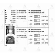 Resim GOETZE ISS 87-71592-STD Piston Segman Std Canter 659 Turbo 