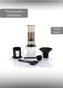 Resim Jet's Home Press Kahve Demleme Yüksek Basınç Kahve Demleme Aleti 