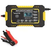 Resim Tongxida 12v Akıllı Akü Şarj Cihazı 4-100ah, Agm/gel/sla İçin, Pulse Tamir Ve Sıcaklık Kompanzasyonu, Avrupa Standartı Sarı 
