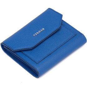 Resim Mavi Deri Kadın Cüzdan - S1CB00005809-R3T 