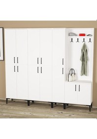 Resim Kalenderdekor1 Kalender Dekor Rose-1-3-4-4 Rs01 Portmanto Vestiyer Ayakkabılık 