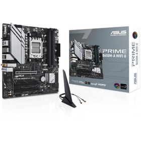 Resim Asus Prıme B650MA Wıfı Iı Ddr5 6400Mhz 1Xvga 1Xhdmı 1Xdp 2Xm.2 Usb 3.2 Matx Am5 ( Amd Am5 7000 Seri̇ 