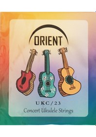 Resim Orient Ukc-23 Concert Ukulele Teli - Set 