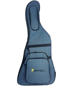 Resim Fortex 450 Serisi Explorer Profesyonel Elektro Gitar Çantası Açık Mavi 