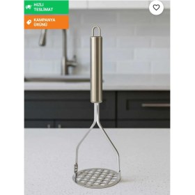 Resim Senz Patates Ezici Paslanmaz Metal, Patates Ezici Püre Yapıcı 