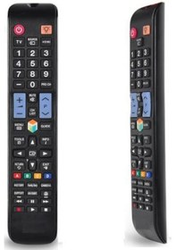 Resim Samsung Uyumlu Tv Kumandası 3D Smart Led Işıklı Kumanda 