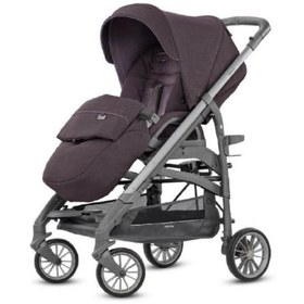 Resim Inglesina Trilogy Tek El Tek Hamle ile Katlanıp Açılan Çift Yön Bebek Arabası - Marron Glace Outlet 