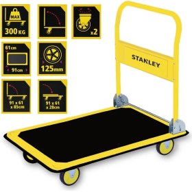 Resim Stanley PC528 300Kg Profesyonel Paket Taşıma Arabası 