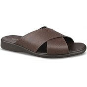 Resim Ceyo Renon-7 Erkek Terlik Kahverengi 